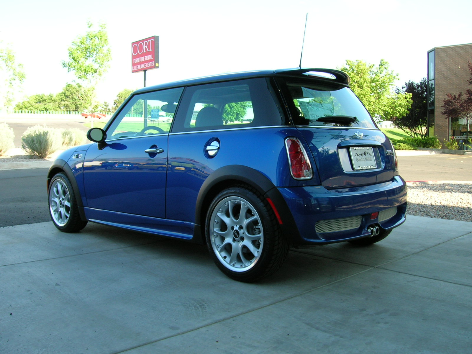 My car on the lot at Sandia Mini, waiting for me!