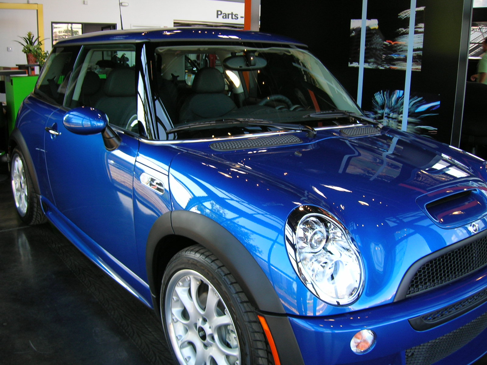 My car on the lot at Sandia Mini, waiting for me!