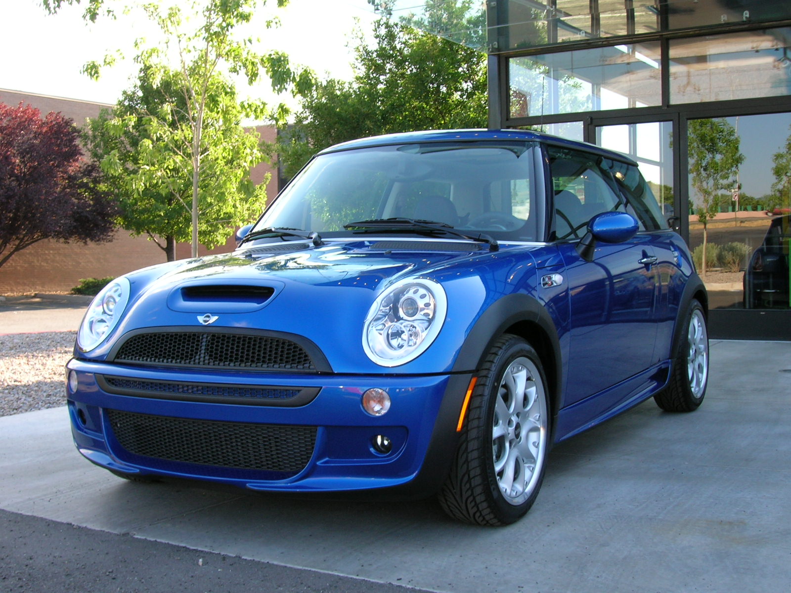 My car on the lot at Sandia Mini, waiting for me!