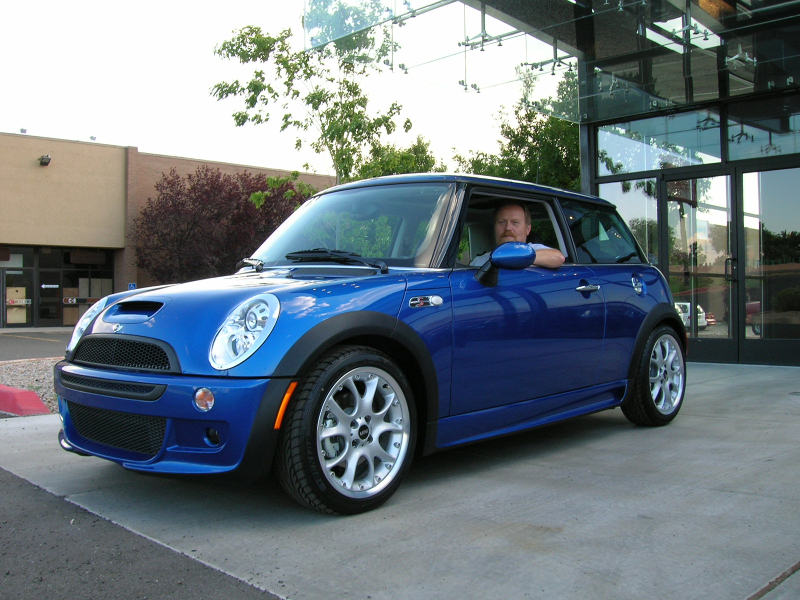 My car on the lot at Sandia Mini, waiting for me!