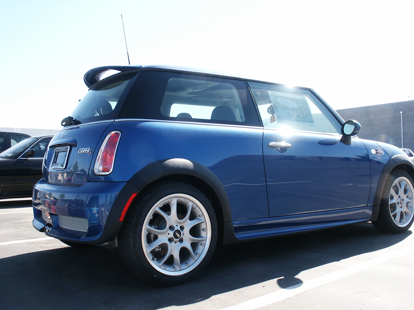 My car on the lot at Sandia Mini, waiting for me!