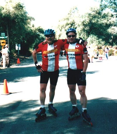 Finish Line at Napa to Calistoga, June 19, 1999